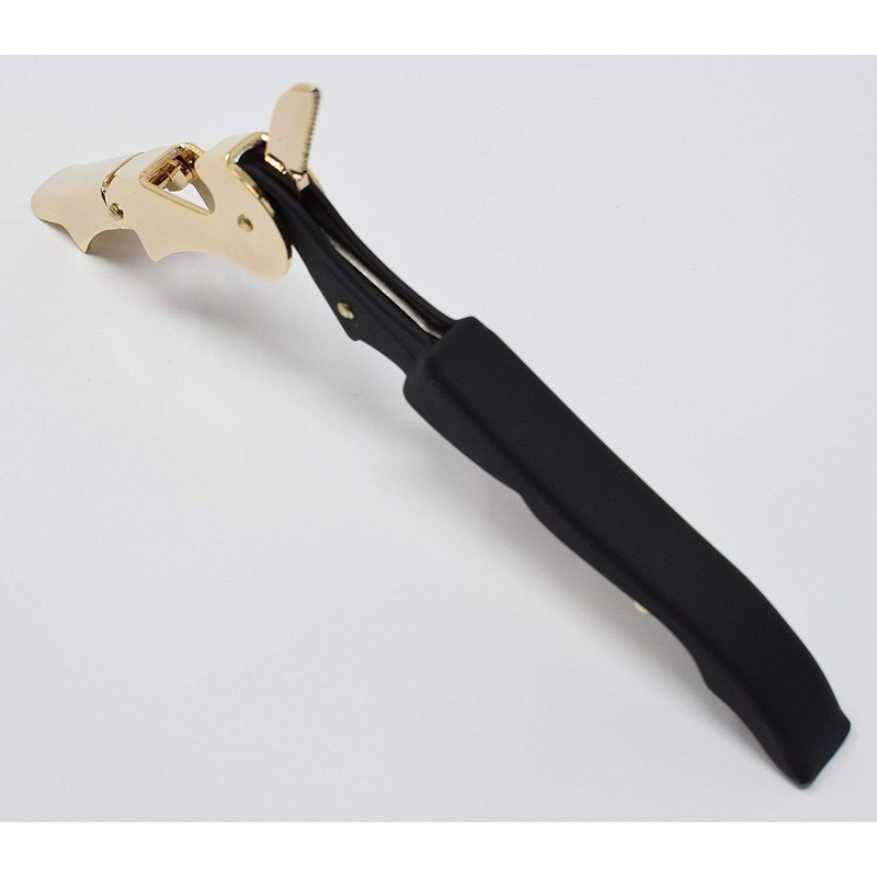 Gold and Black Soft Velvet Touch Waiters Double Hinge Corkscrew
