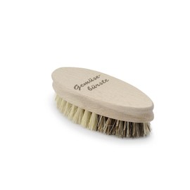 Novaliv Wooden Vegetable Brush with Fibre Bristles | with Print | Brush for Hand Nails and Fingers | for Scrubbing Brush Scrubber Brush Hand Scrubber Brush Carpet