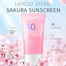 Protector solar japonés SPF 50 PA+++ Rosada Essence Cream 1.76 oz Crema Facial Protector Solar Hidratante Cosméticos (1)