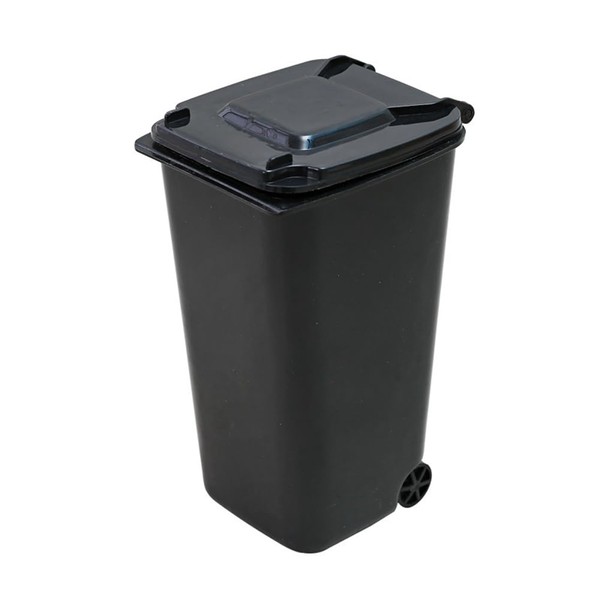 Rockreyoa Mini Trash Can Table Bin with Lid Desk Waste