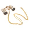 Opera Glasses, 3X25 Theater Glasses with Necklace Retro Theater Binocular