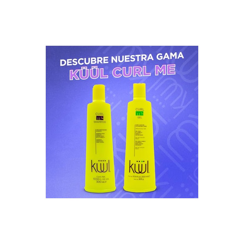 KÜÜL - Curl Me 300ml, Gel para Cabello Rizado, Rizos
