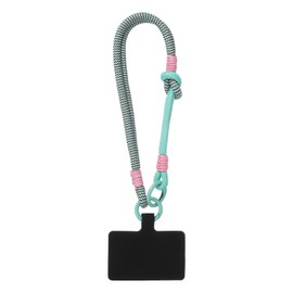 PATIKIL Wrist Strap, Universal Wrist Lanyard Strap Wristlet Charm Anti Theft Cell Phone Lanyard with Tether Tab, Black White Green