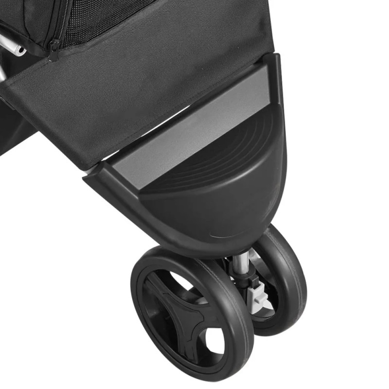 Pet Stroller, 35 lbs Weight Capacity, Foldable Dog Stroller Cart,