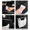 GMQ Back Seat Car Organizer 1 Pack,Backseat Organizer with Tray,Multifunctional