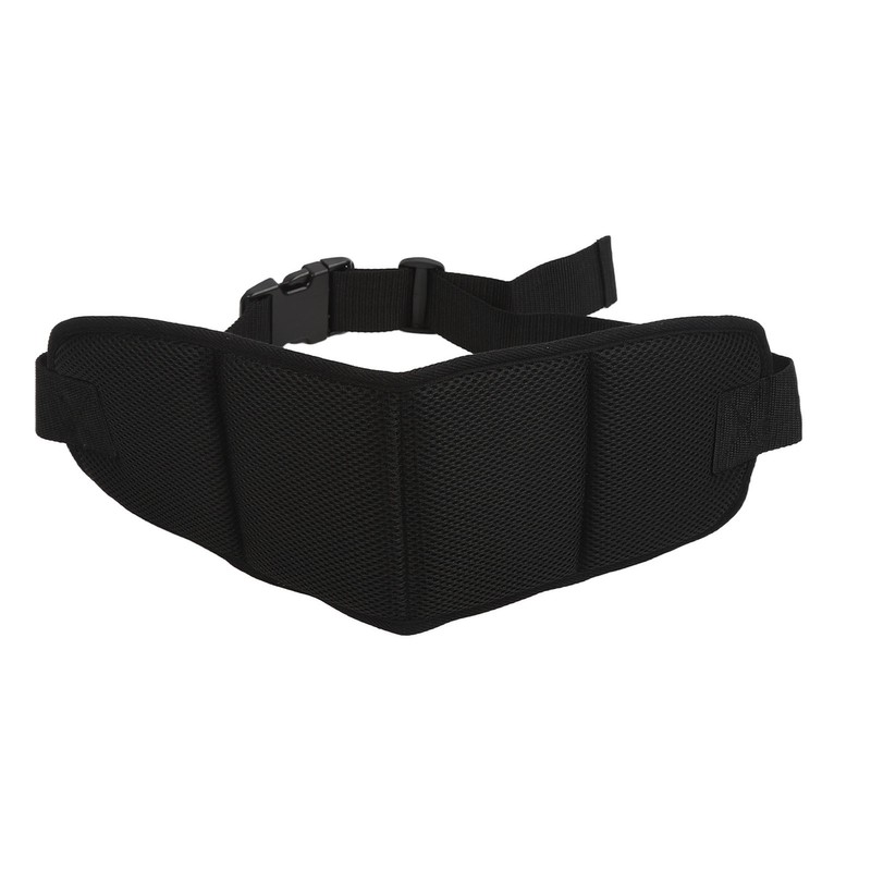 Wheelchair Seat Belt Wheelchair Black Padded Waist Restraint Harness Strap