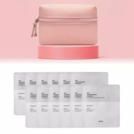 IOPE 헤라 데어투베어 파우치 & 아이오페 바이오 컨디셔닝 에센스 하이드로 인핸싱 마스크 12매 세트 Hera Dare to Bear Pouch & Iope Bio Conditioning Essence Hydro Enhancing Mask Set of 12 Sheets