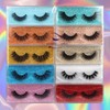 Newcally Lashes False Eyelashes Natural 3D Faux Mink Eye Lashes