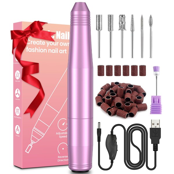 BSRANE Nail Drill Machine, Electric Nail Files for Acrylic and