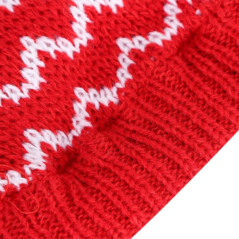 Lovely Snowflake Pet Clothing Winter Christmas Sweater Warm Clothes for