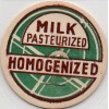 Milk Bottle Cap - HOMOGENIZED PASTEURIZED MILK - generic - green & brown