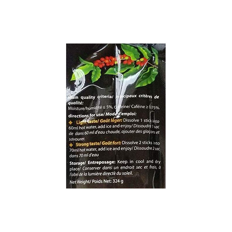TGT Viet nam instant Iced coffee drink mix (Black Coffee,