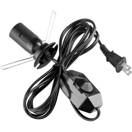 SureSave Himalayan Salt Lamp Cord with Dimmer Switch Original Replacement Cord for Salt Rock Lamps UL Certified Cord 6 ft (6 feet - 5pack)