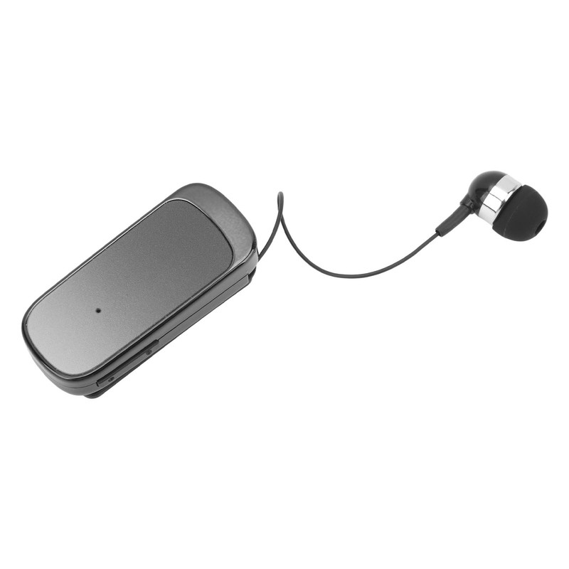 Retractable Wireless Headphones Bluetooth5.2 Earphones Clip On Earpiece Comfortable Headset