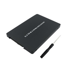 Hsthe Sea NVMe Adapter M-Key M.2 to U.2 Card SFF8639 Compatible with PCIe 3.0 4.0 NVMe AHCI SSD - Black