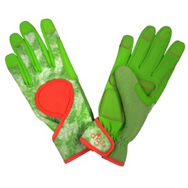 DIGZ 7654-23 Touch Screen Compatible fingertips, Large Signature High Performance Women's Gardening Gloves and Work Glov