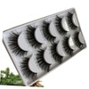 Healeved 10pairs Simulation Eyelashes Handmade Faux Lashes for Natural Eye