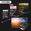 Elecom ECDH-HDP20BK HDMI Cable, 6.6 ft (2 m), Premium 4K2K