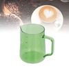 500ml Milk Frothing Pitcher Multipurpose Borosilicate Glass Milk Jug for
