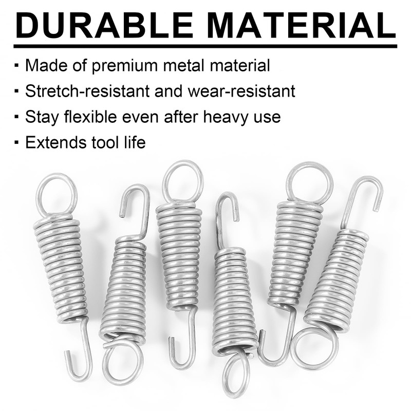 30pcs 4008 Vise Replacement Springs, Carbon Steel Vise Clamp Spring