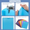 Briartw Heavy Duty Plastic Pocket Folder with Prongs for Letter