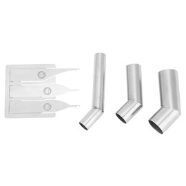 Microscope Welding Nozzle Electronic Repairing Bending Hot Air Gun Head with Wiring Tool