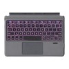 Tablet Keyboard Ergonomic Portable Bluetooth Tablet Leather Case Keyboard for
