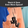 Ruby Space Triangles Original AS-SEEN-ON-TV, Ultra- Premium Hanger Hooks Triple
