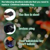 Feekoon 29V 18W Class 2 LED Christmas Tree Replacement Plug,