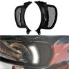 Headlight Vent Accent LED Indicator Side Lights with Turn Signals