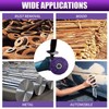 WENORA 10 Pack Strip Discs Stripping Wheel for Angle Grinder,