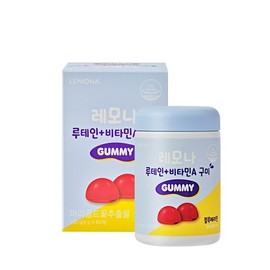 Lemona [Directly Managed by Headquarters] Lutein Vitamin A Gummies 60 Gummies x 1 Box / 레모나 [본사직영] 루테인 비타민A 구미 60구미 x 1통
