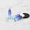Newzoll 10Pcs Glass Rolling Bottles Set, 10ml (1/3oz) Blue Gradient