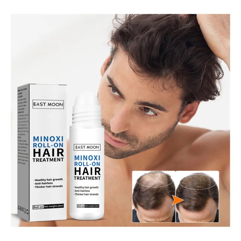Sérum Re:act Minoxi Roll-on Para El Crecimiento Del Cabello,