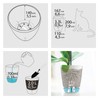 Santino Set of 6 Self-Watering Pots with Wick System and