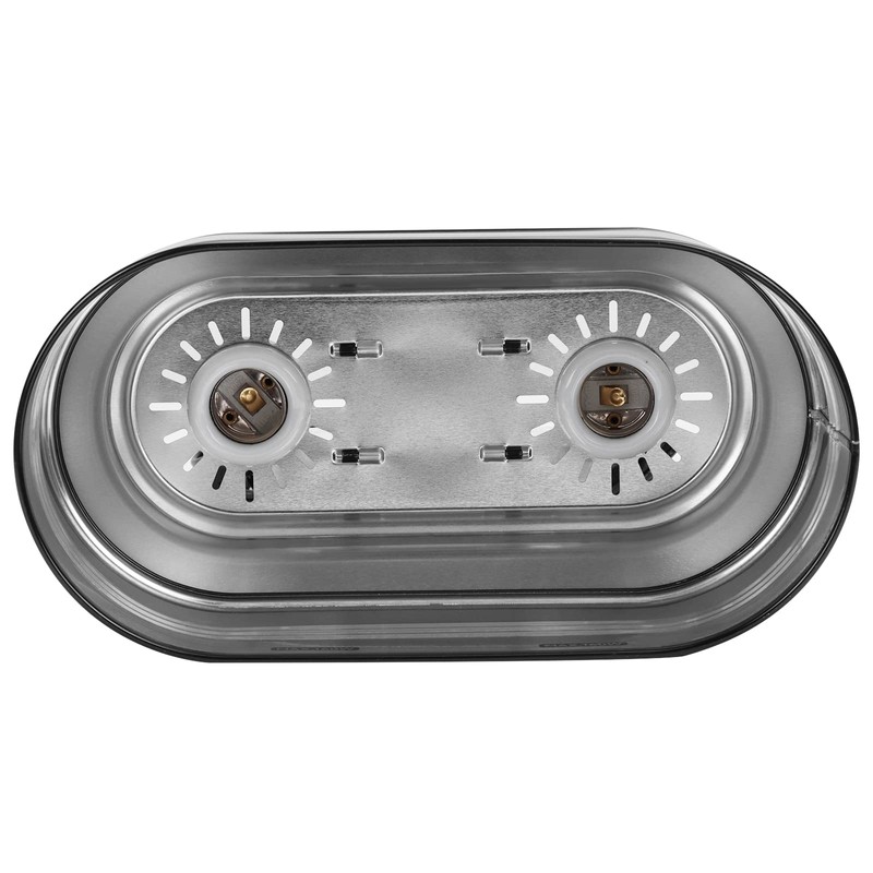 Aiicioo Dual Reptile Light Fixture - Bearded Dragon Light Fixture