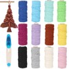 Yuragim Macrame Yarn, Pack of 12, 2 mm x 30