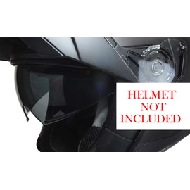 Vega Helmets Unisex-adult Replacment Inner Drop Down Shield Smoke (Multi, One Size), 1 Pack