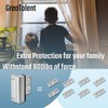 GreaTalent 6PACK Home Security Door Reinforcement Lock Childproof, Add High