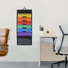 Colexy Hanging Wall File Folder Organiser, A4 Cascading Magazine Chart