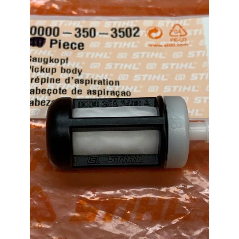 GENUINE STIHL OEM STIHL FUEL FILTER 009 L 011AVT BG56