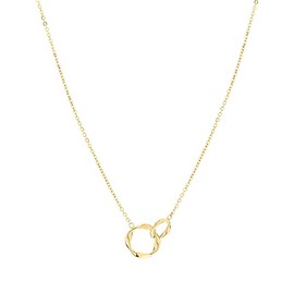 Liebeskind Berlin Necklace 45 cm Stainless Steel with Infinity Pendant, Stainless Steel, none