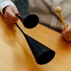 A-Star Two Tone Double Metal Samba Agogo Bells with Wooden