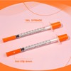 1ml/cc 31G 1/4 Inch Syringes, Disposable Syringe, Individual Wrapped, Box