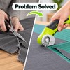 4V Cordless Electric Scissors – Mini Power Cutter for Carpet,