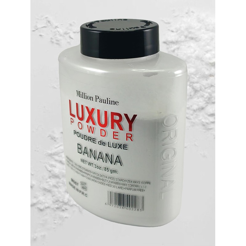 Polvo Suelto Traslúcido De Banana Blanco