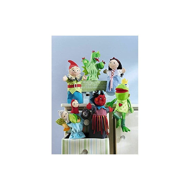 HABA 300490 - Handpuppe Froschkönig