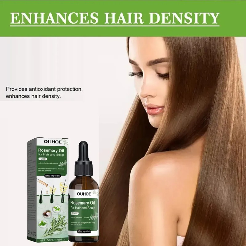 Aceite De Romero Ouhoe Para Cabello Y Cuero Cabell