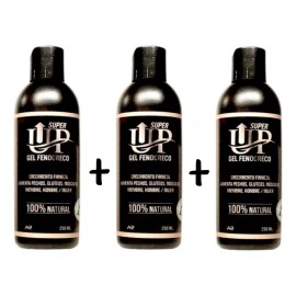 A&R Gel Fenogreco Super Up  Pack X3 U. Agrandador Engrosador