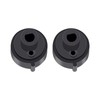 Ciuouient 2Pcs Replacement Knobs,Black,Plug and Play